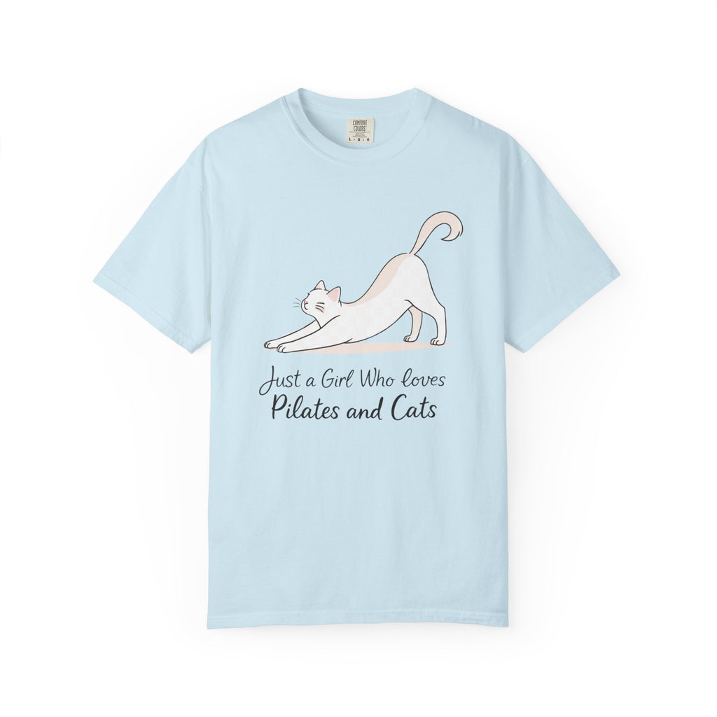 Just A Girl Who Loves Pilates And Cats T-Shirt