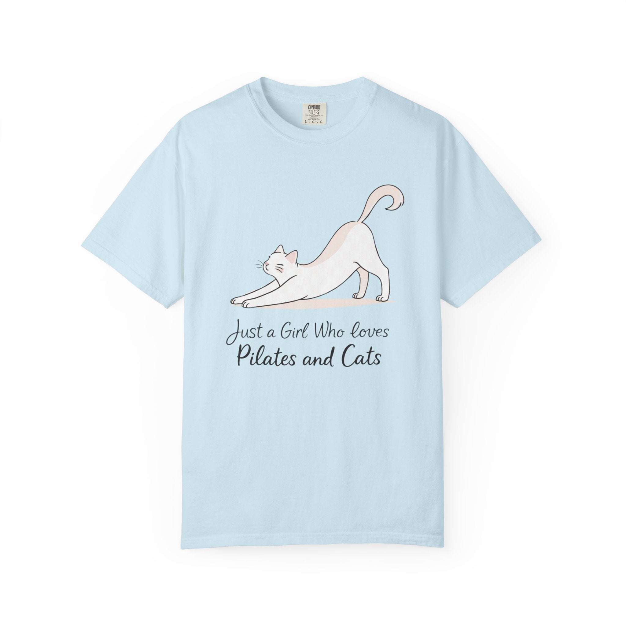 Just A Girl Who Loves Pilates And Cats T-Shirt