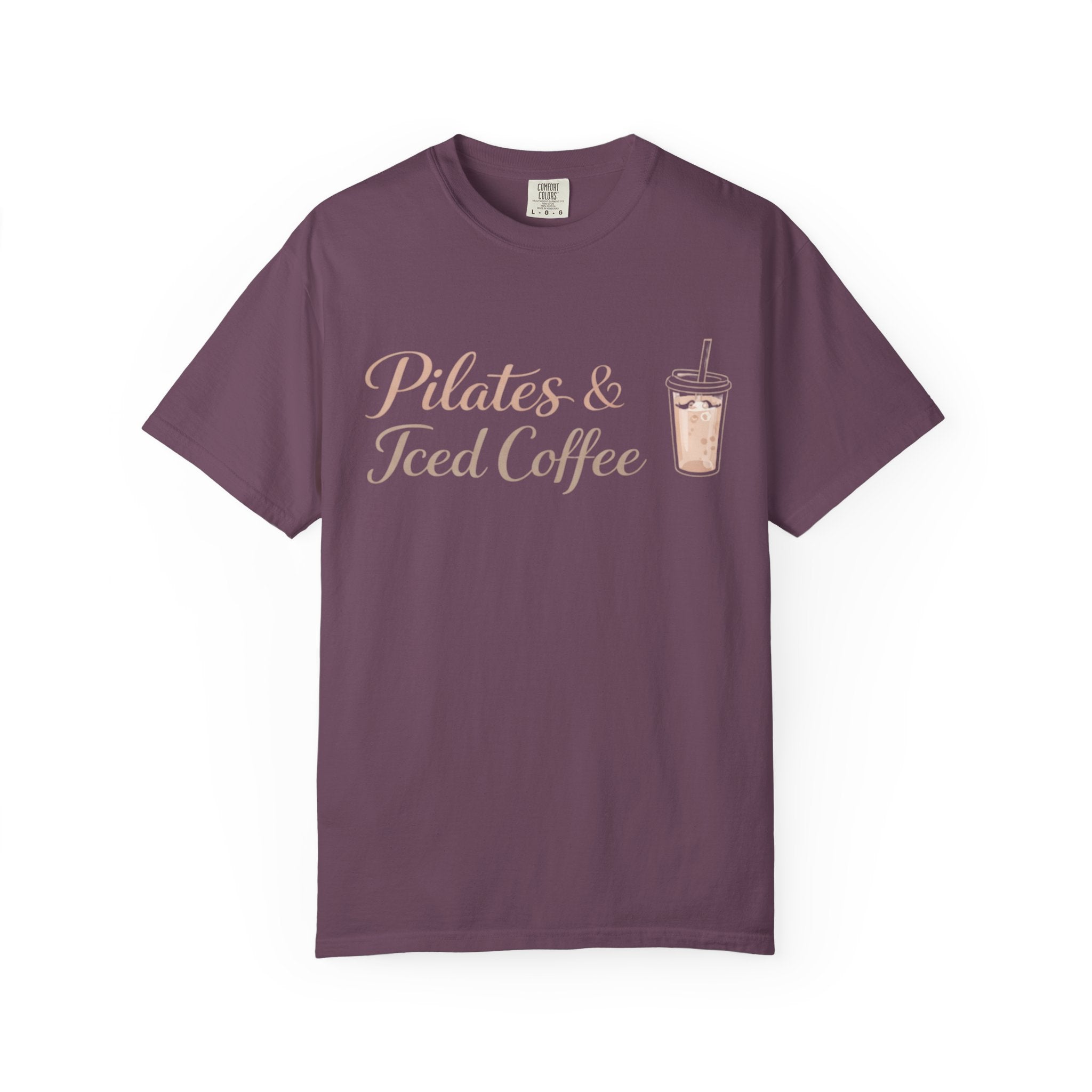 Pilates And Iced Coffee T-Shirt