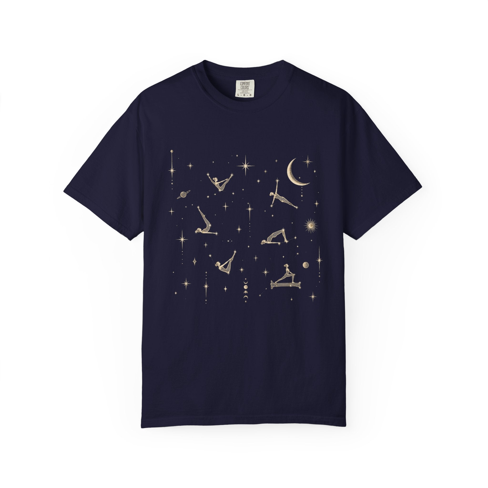 Moon and stars T-shirt