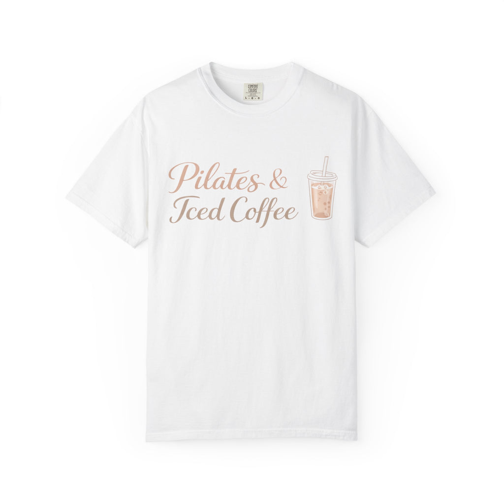 Pilates And Iced Coffee T-Shirt