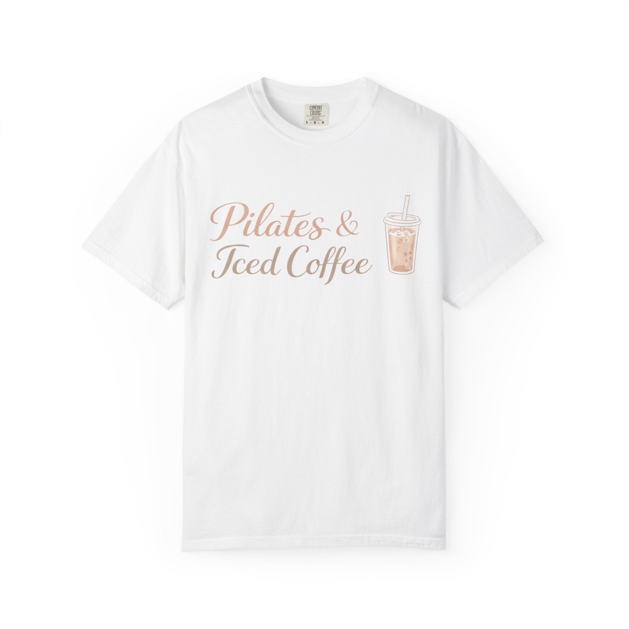 Pilates And Iced Coffee T-Shirt