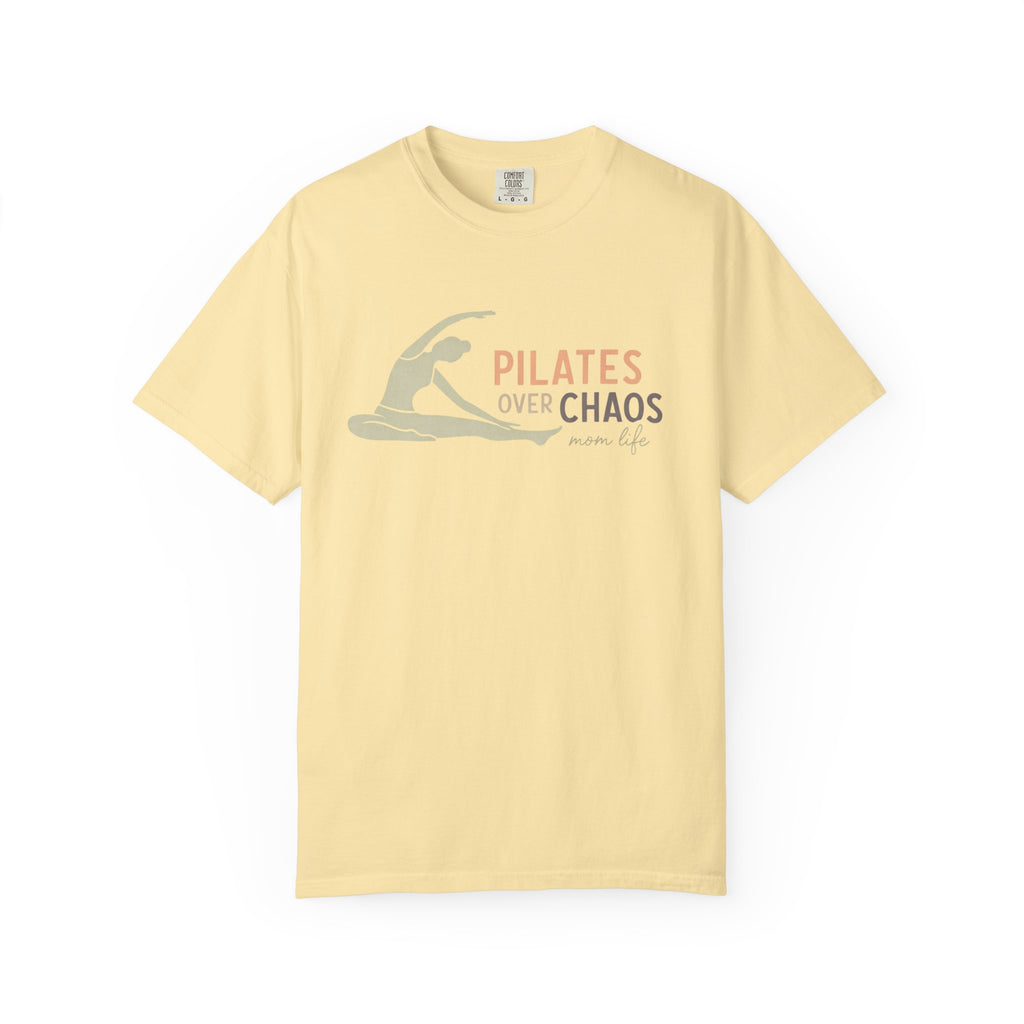 Pilates Over Chaos Mom Life T-Shirt