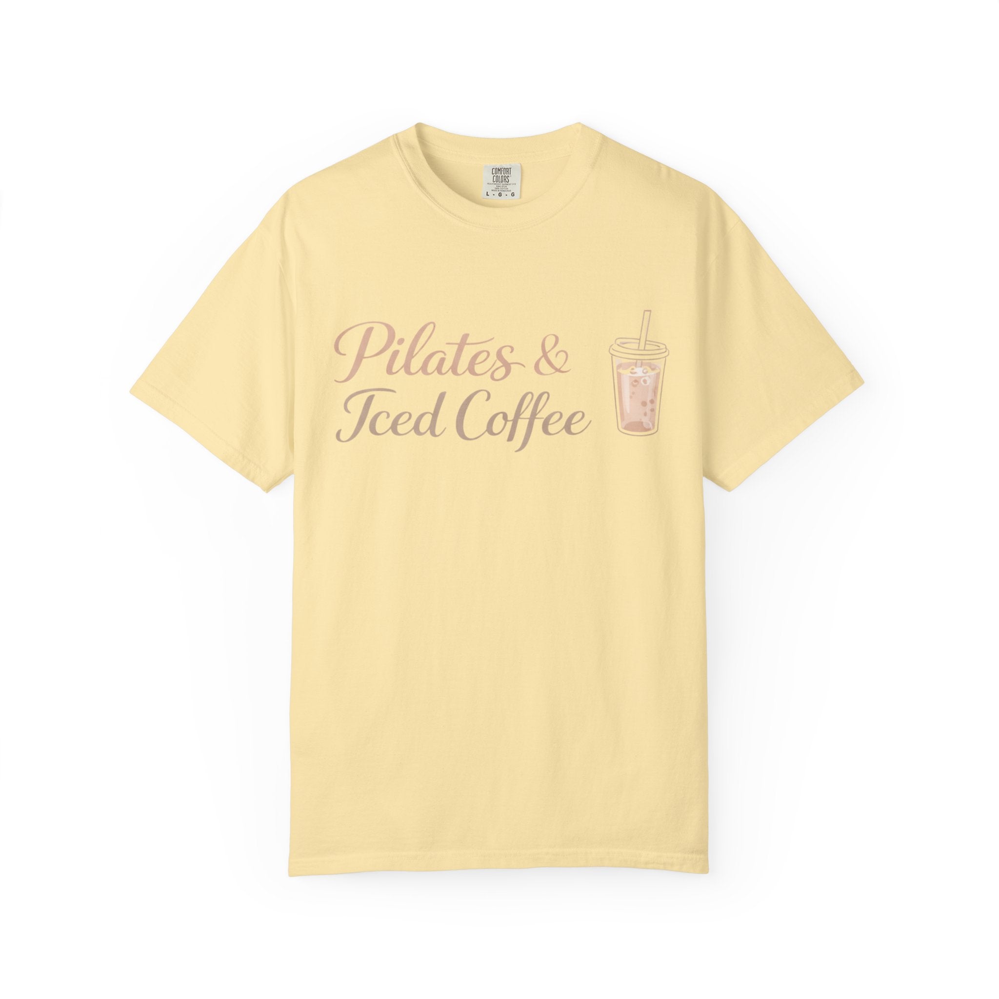 Pilates And Iced Coffee T-Shirt