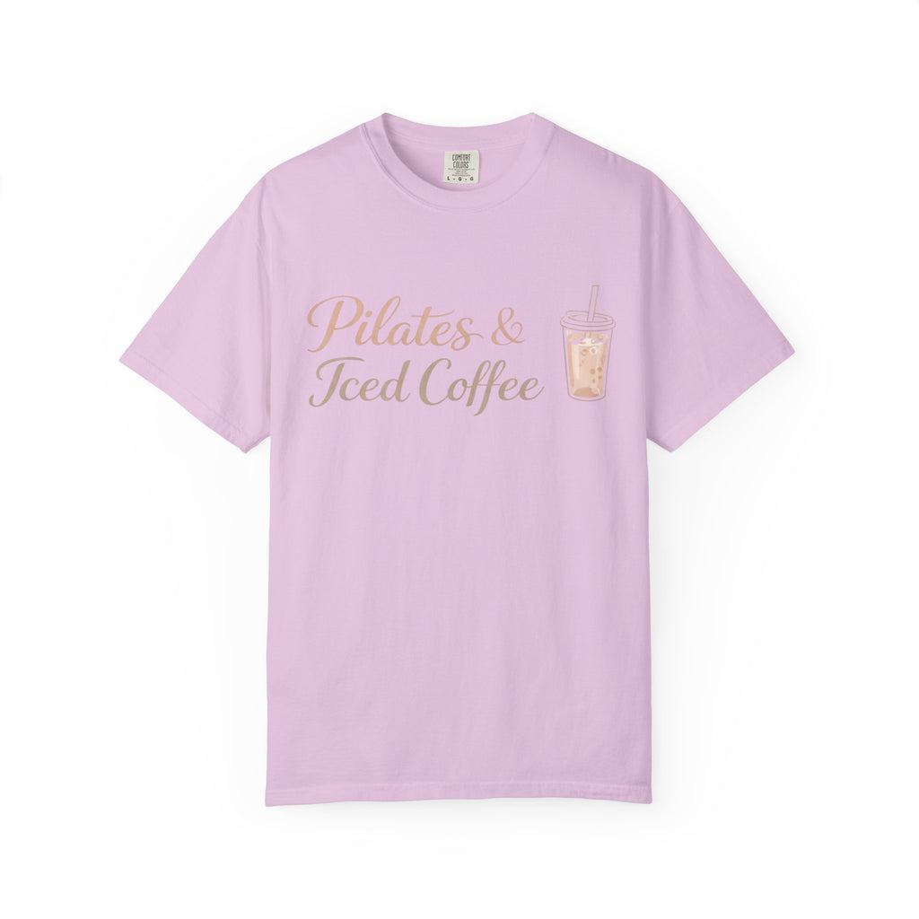 Pilates And Iced Coffee T-Shirt