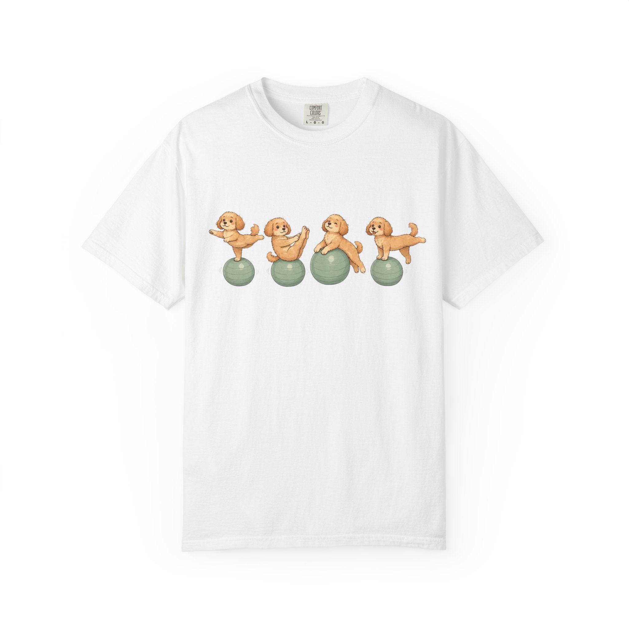 Copy of Pilates Ball and Dogs T-shirt