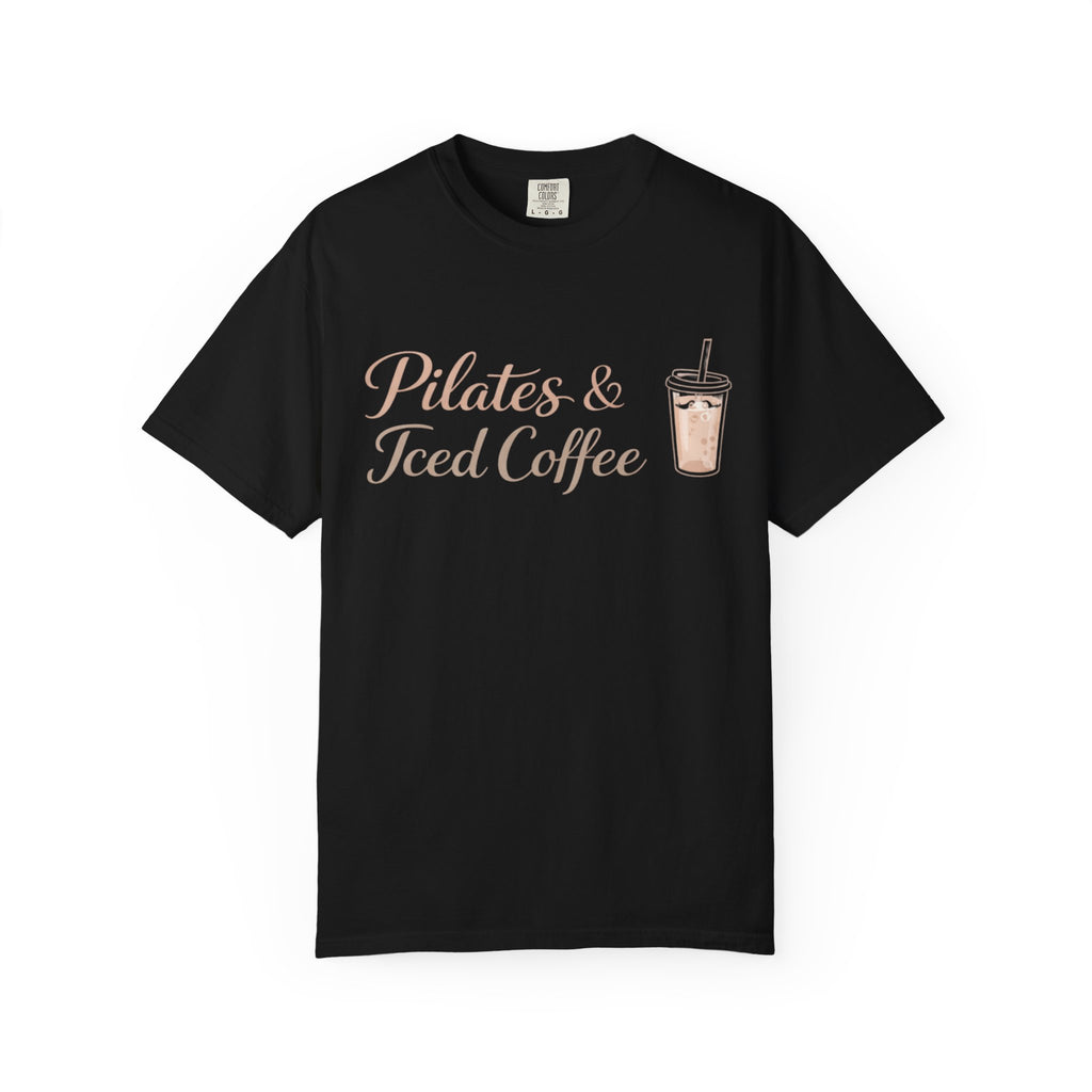Pilates And Iced Coffee T-Shirt