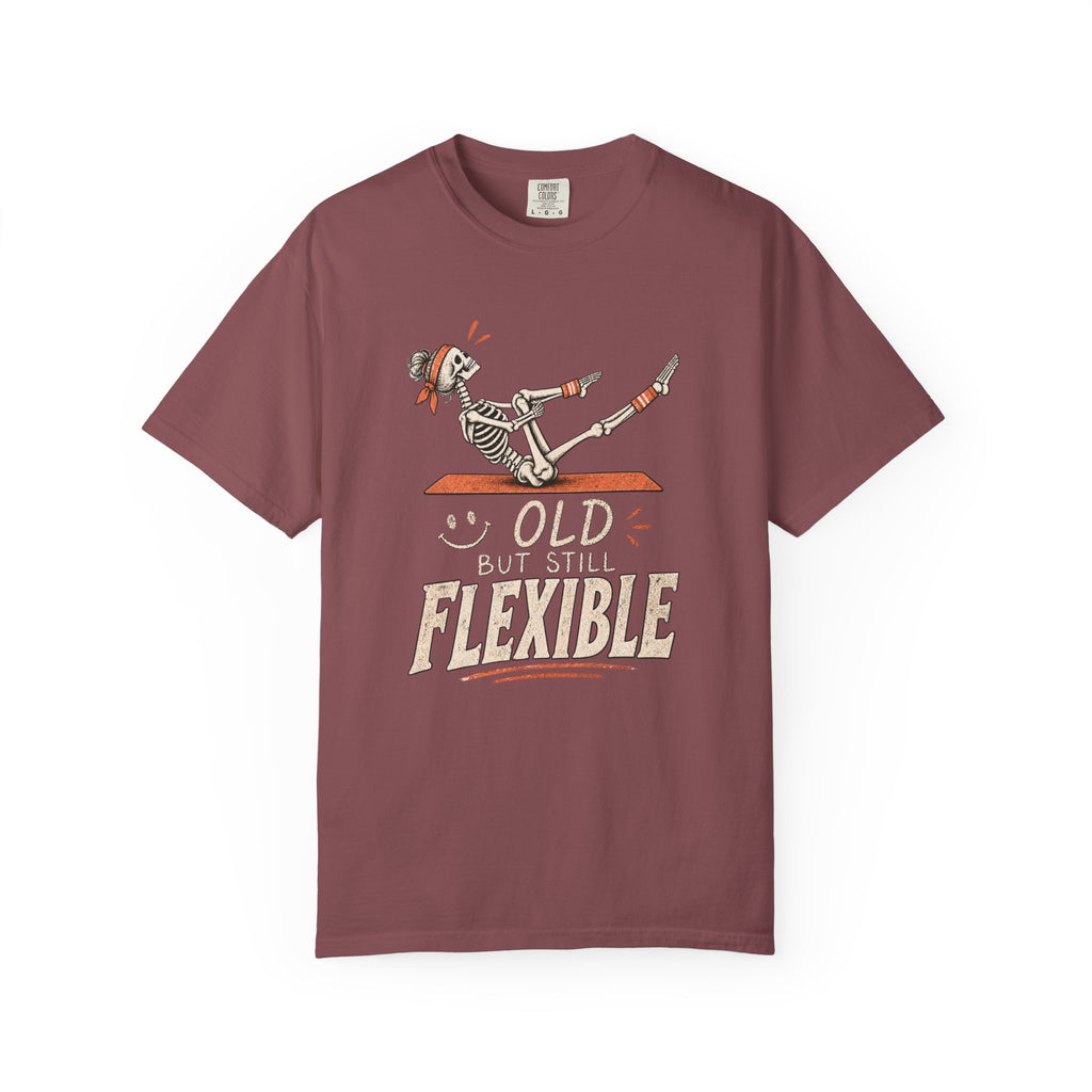 old but still flexible  T-shirt