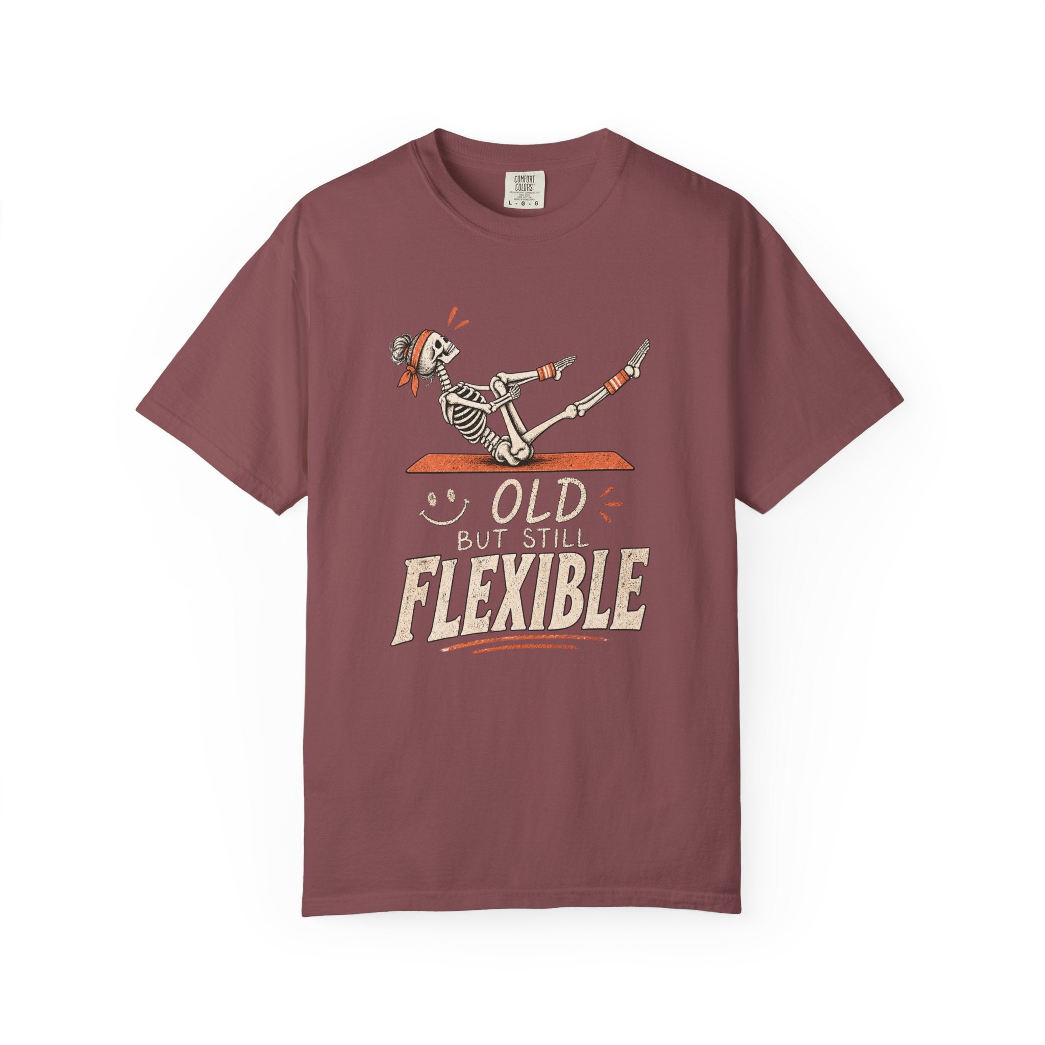 old but still flexible  T-shirt