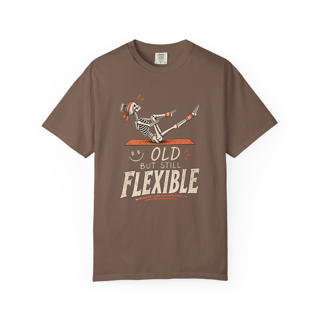 old but still flexible  T-shirt
