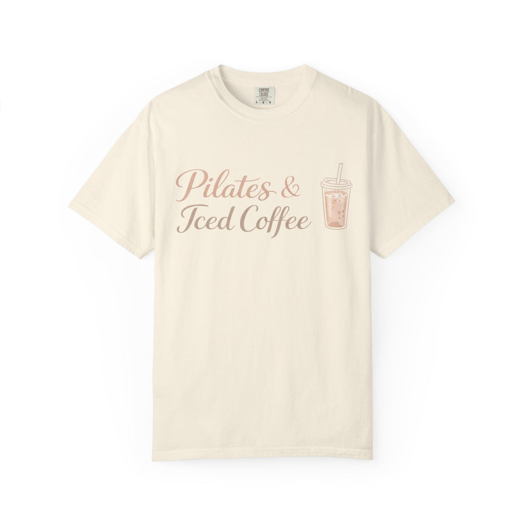 Pilates And Iced Coffee T-Shirt