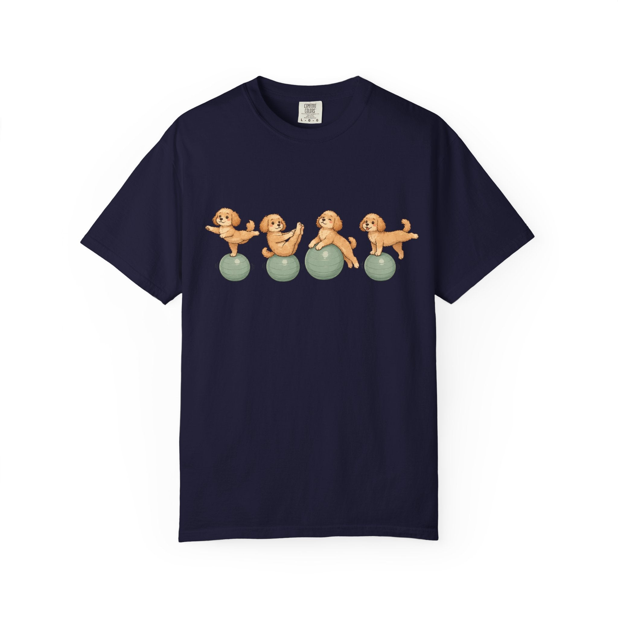 Copy of Pilates Ball and Dogs T-shirt
