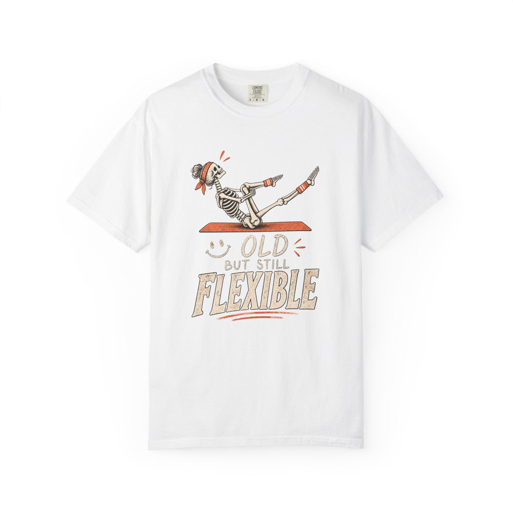 old but still flexible  T-shirt