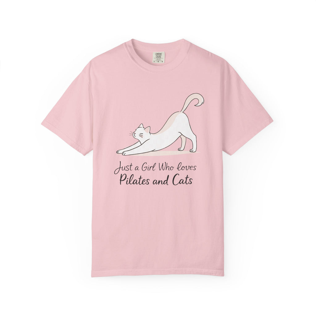 Just A Girl Who Loves Pilates And Cats T-Shirt