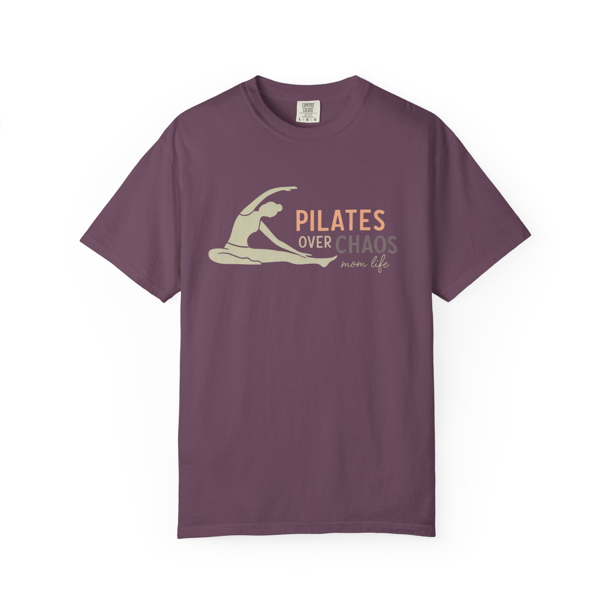 Pilates Over Chaos Mom Life T-Shirt