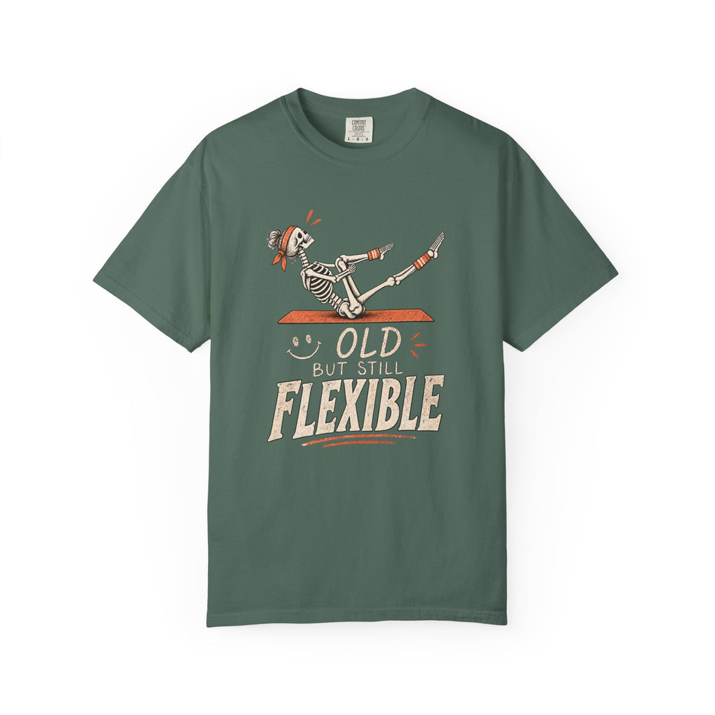 old but still flexible  T-shirt