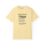 To Do List T-shirt