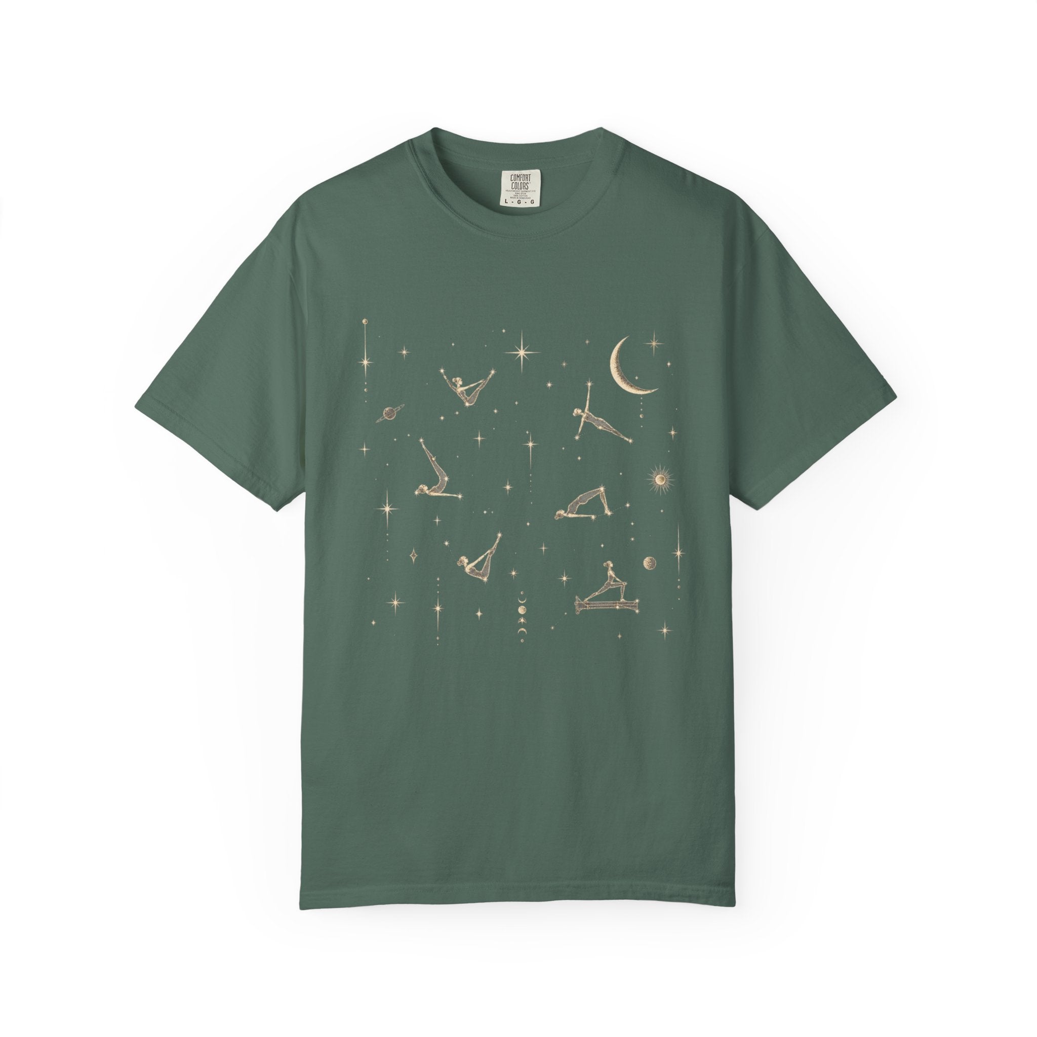 Moon and stars T-shirt