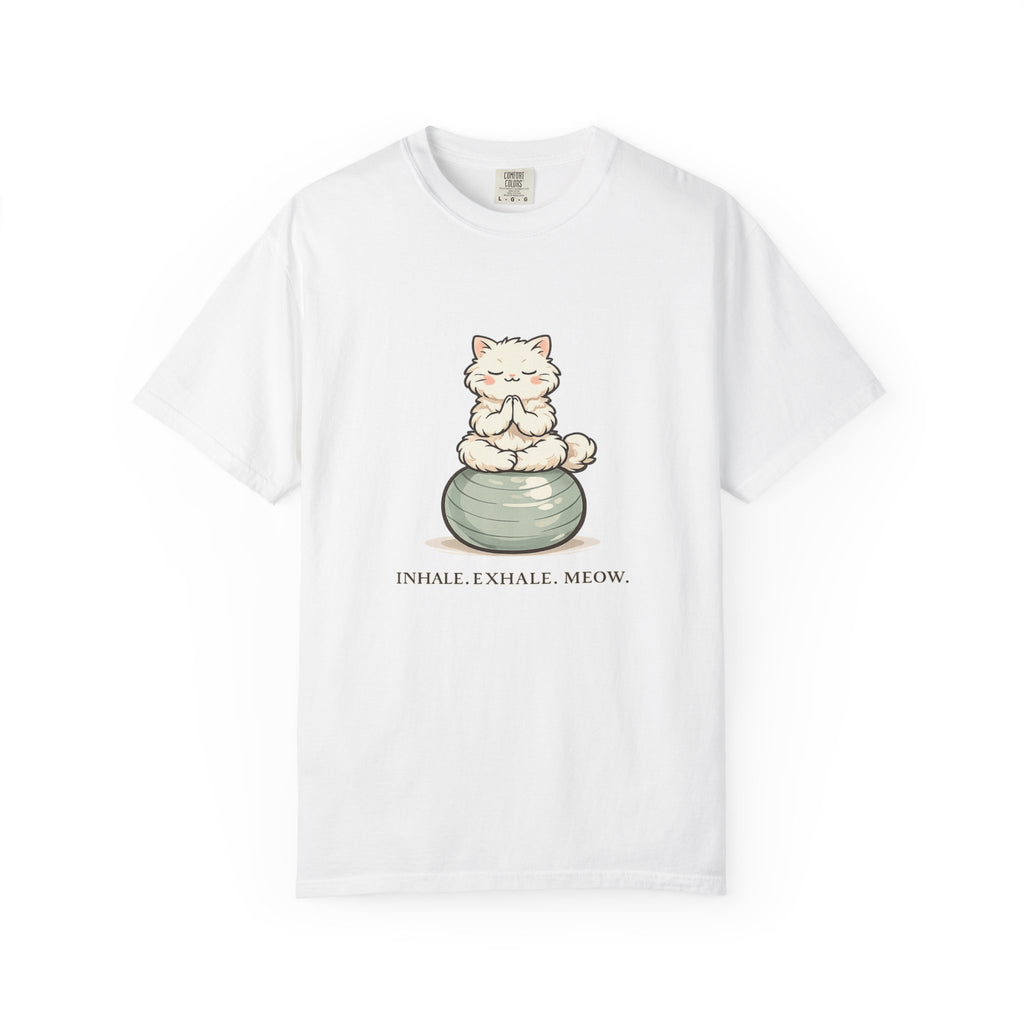 Inhale, Exhale Meow T-shirt