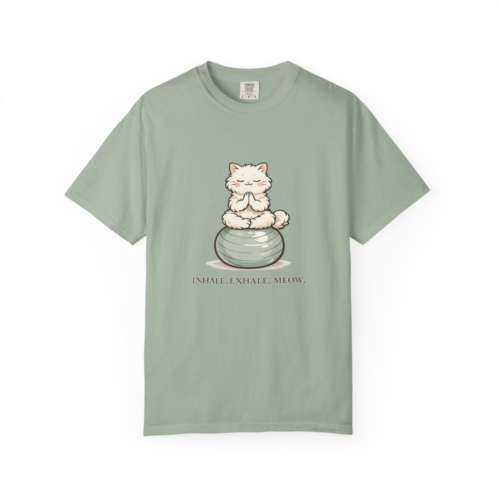 Inhale, Exhale Meow T-shirt
