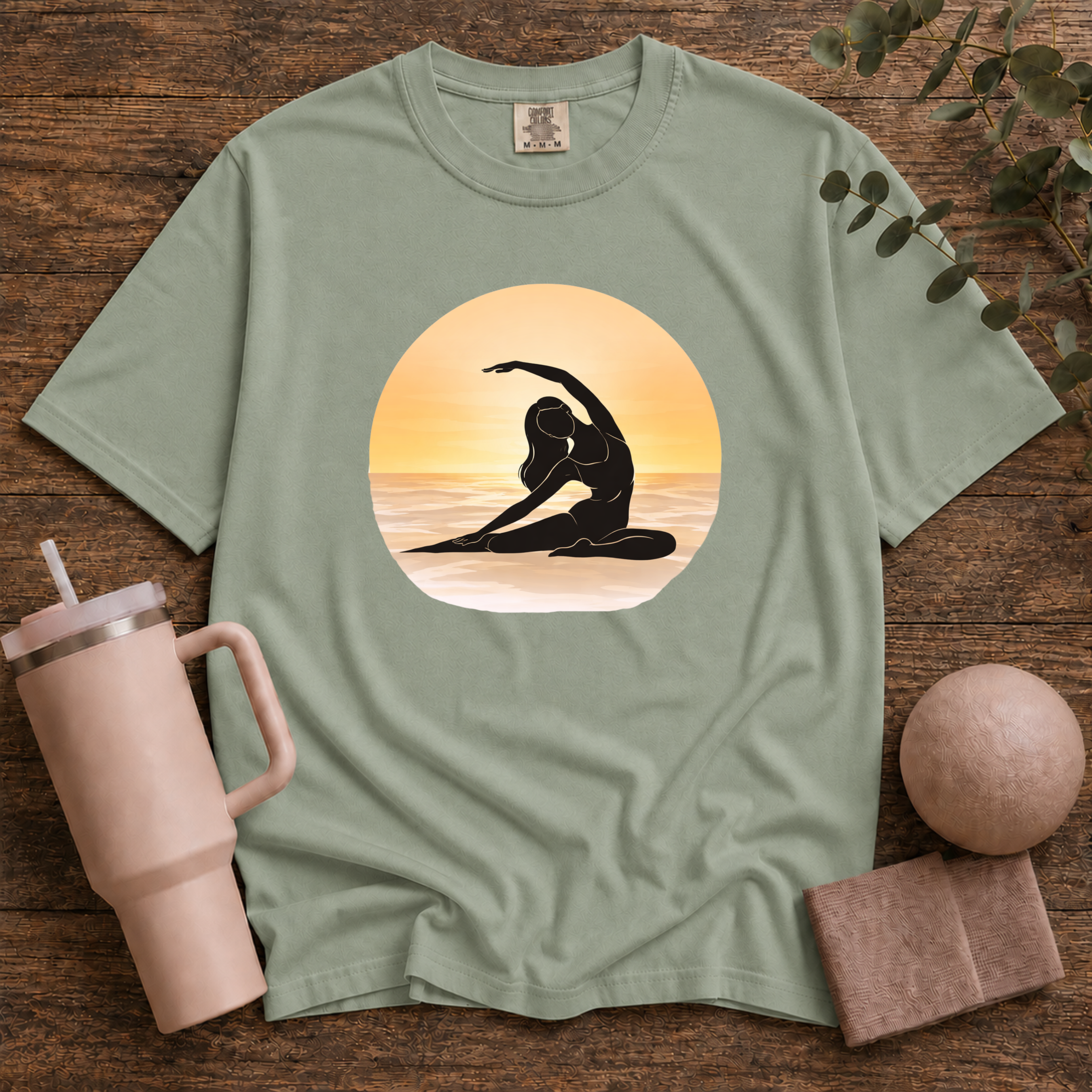 Pilates and Sunset