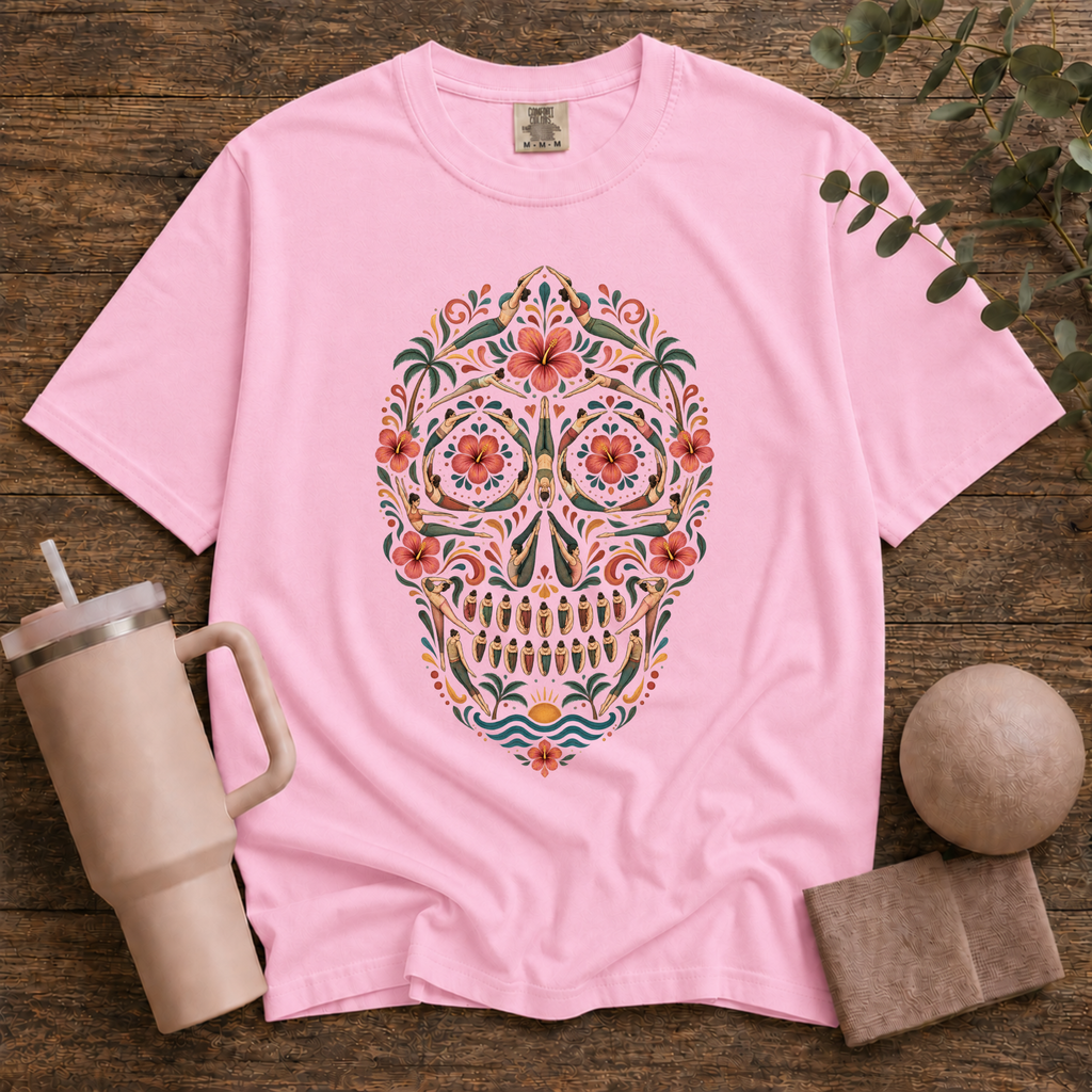 Flower skull