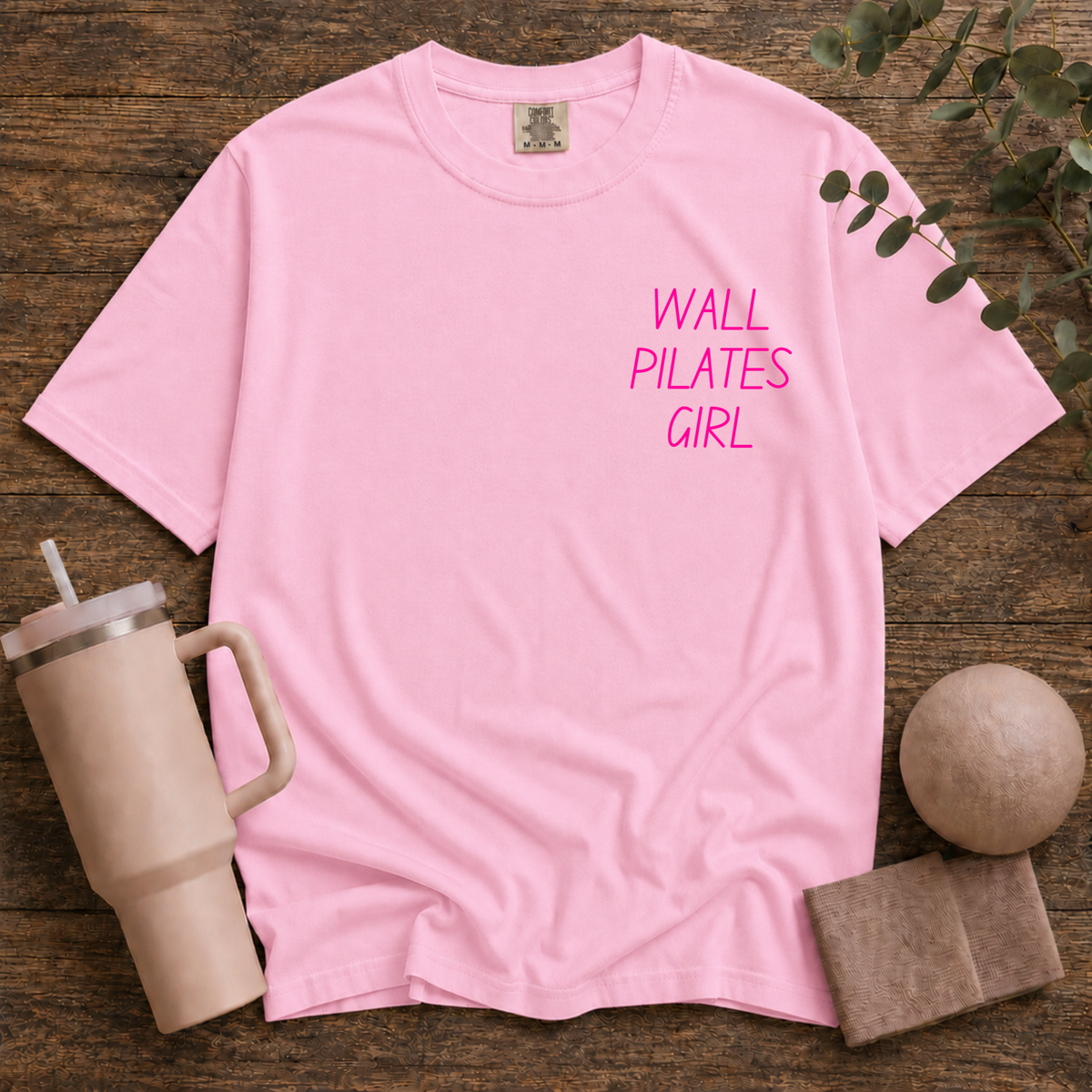 Wall Pilates Girl