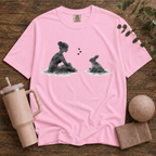 Woman and Bunny