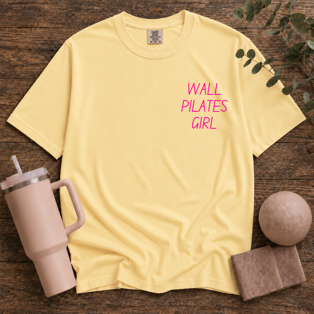 Wall Pilates Girl
