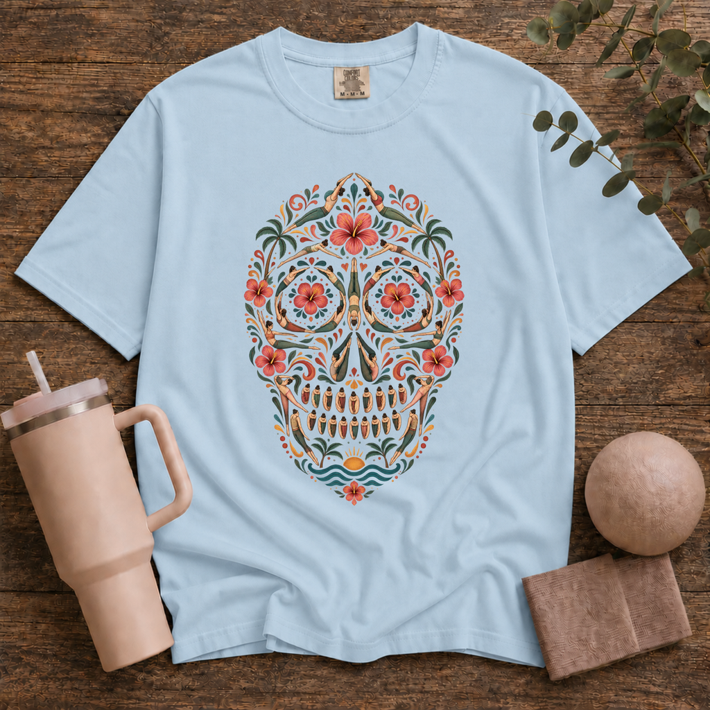 Flower skull