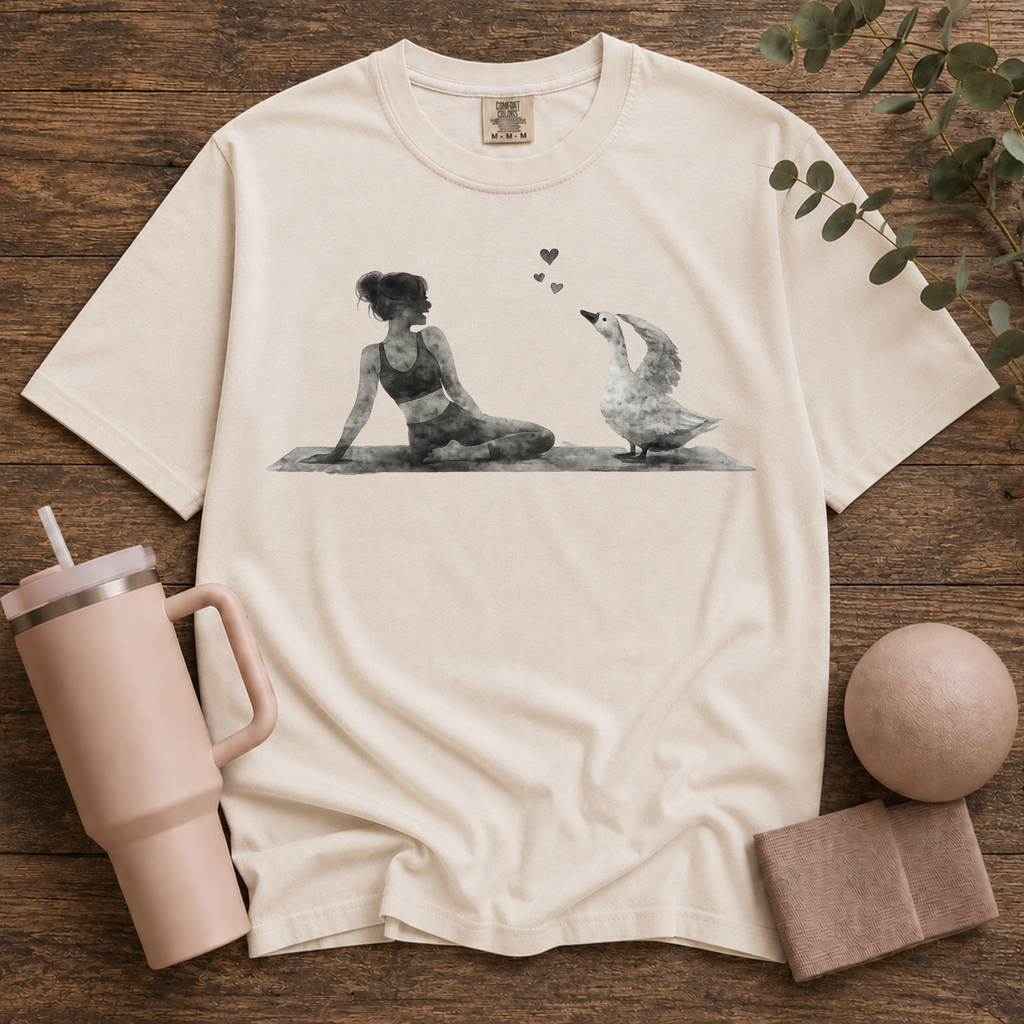 Woman and Goose