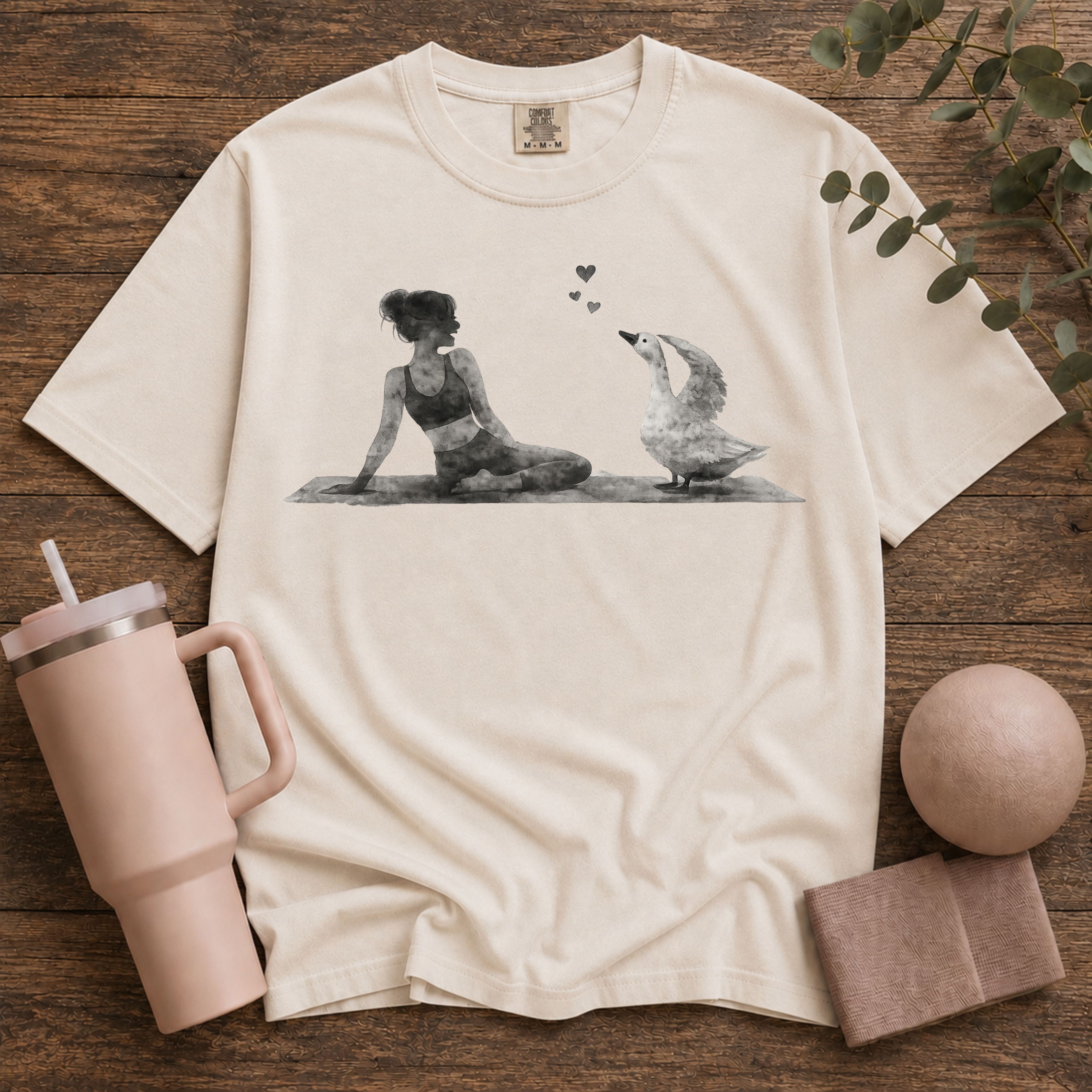 Woman and Goose