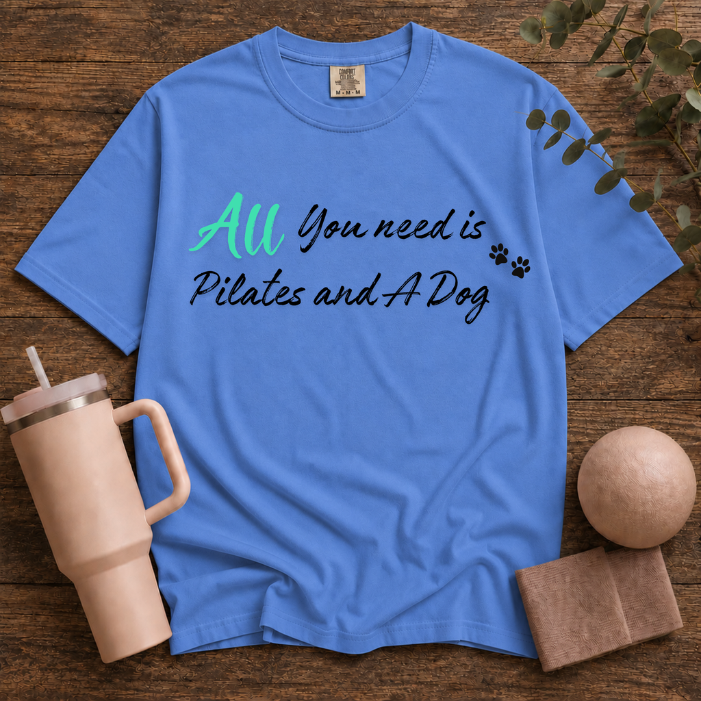 Pilates And A Dog