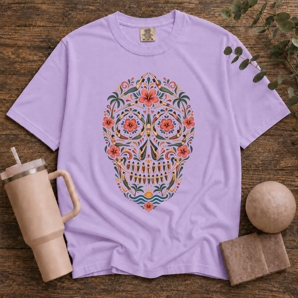 Flower skull