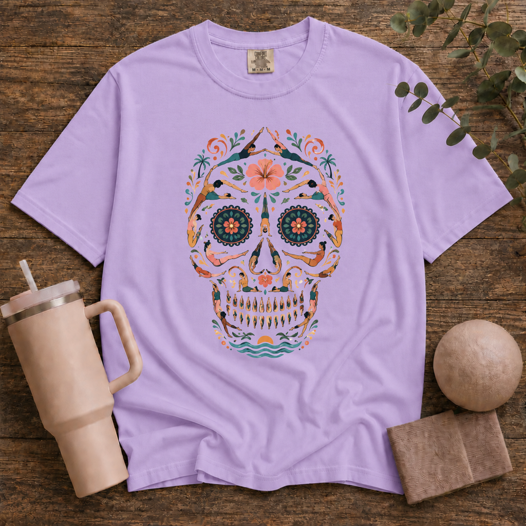 Vintage Pilates Skull T-Shirt