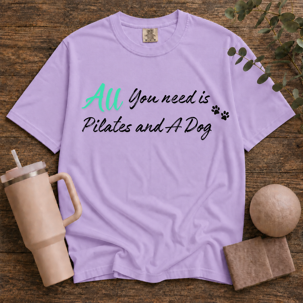 Pilates And A Dog