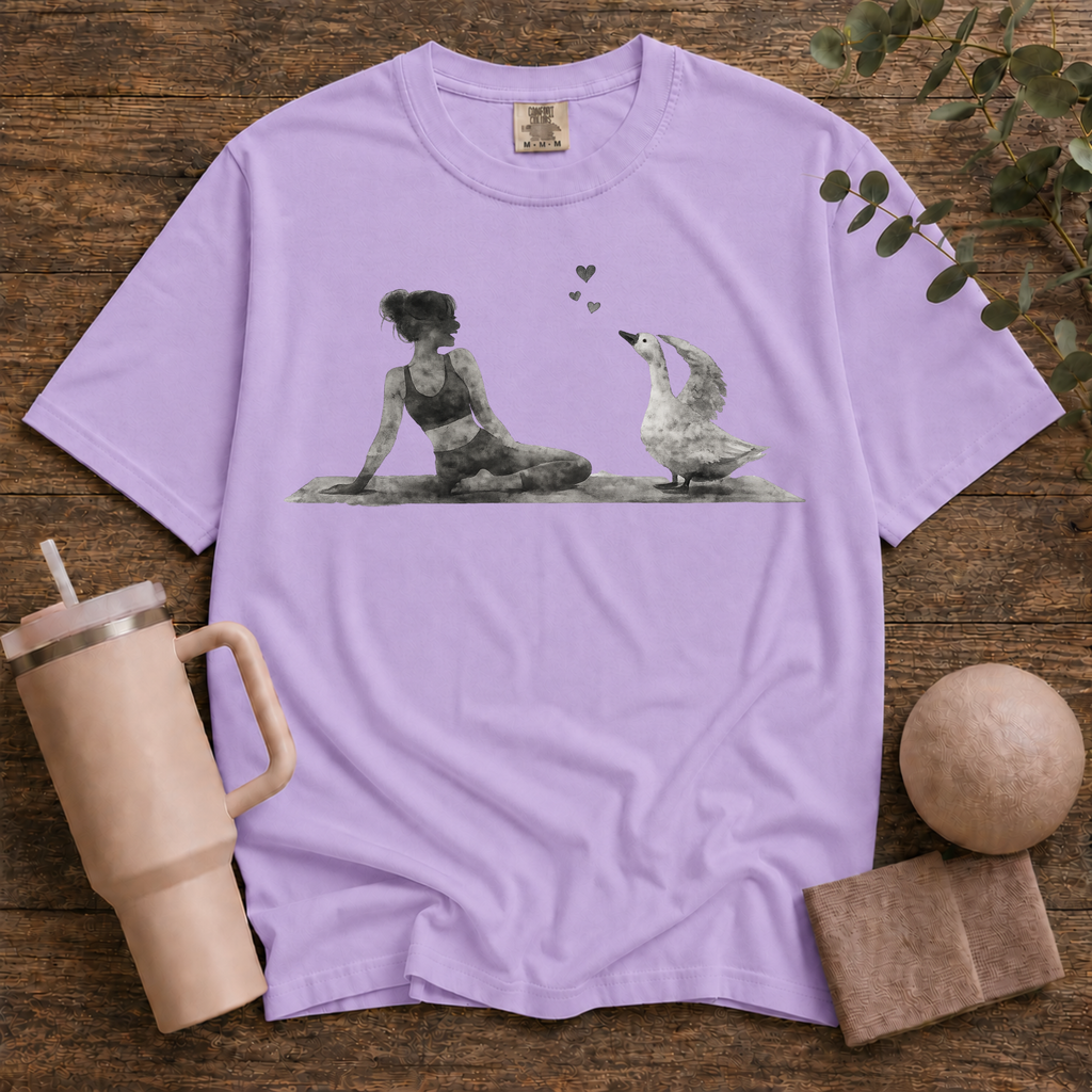 Woman and Goose