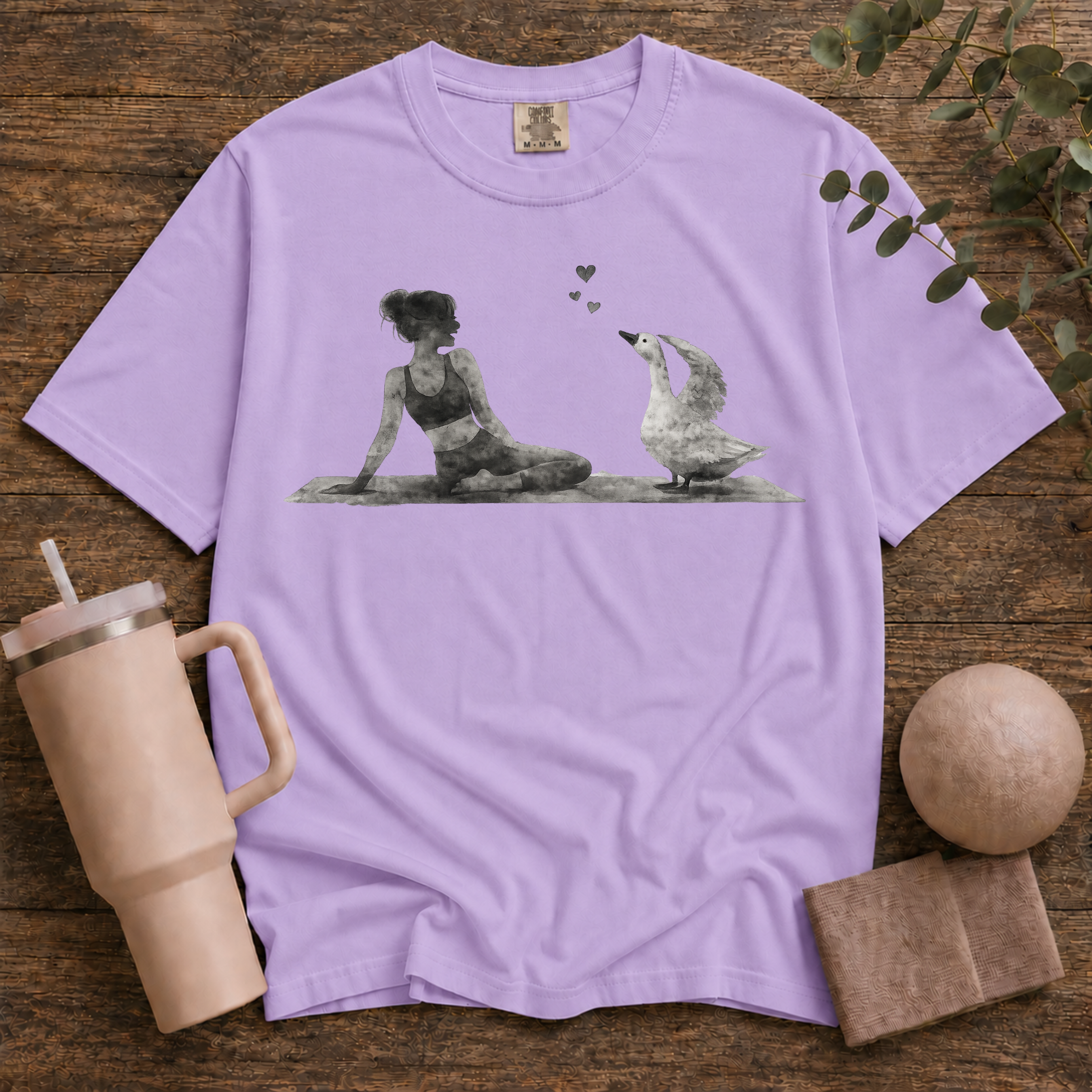 Woman and Goose