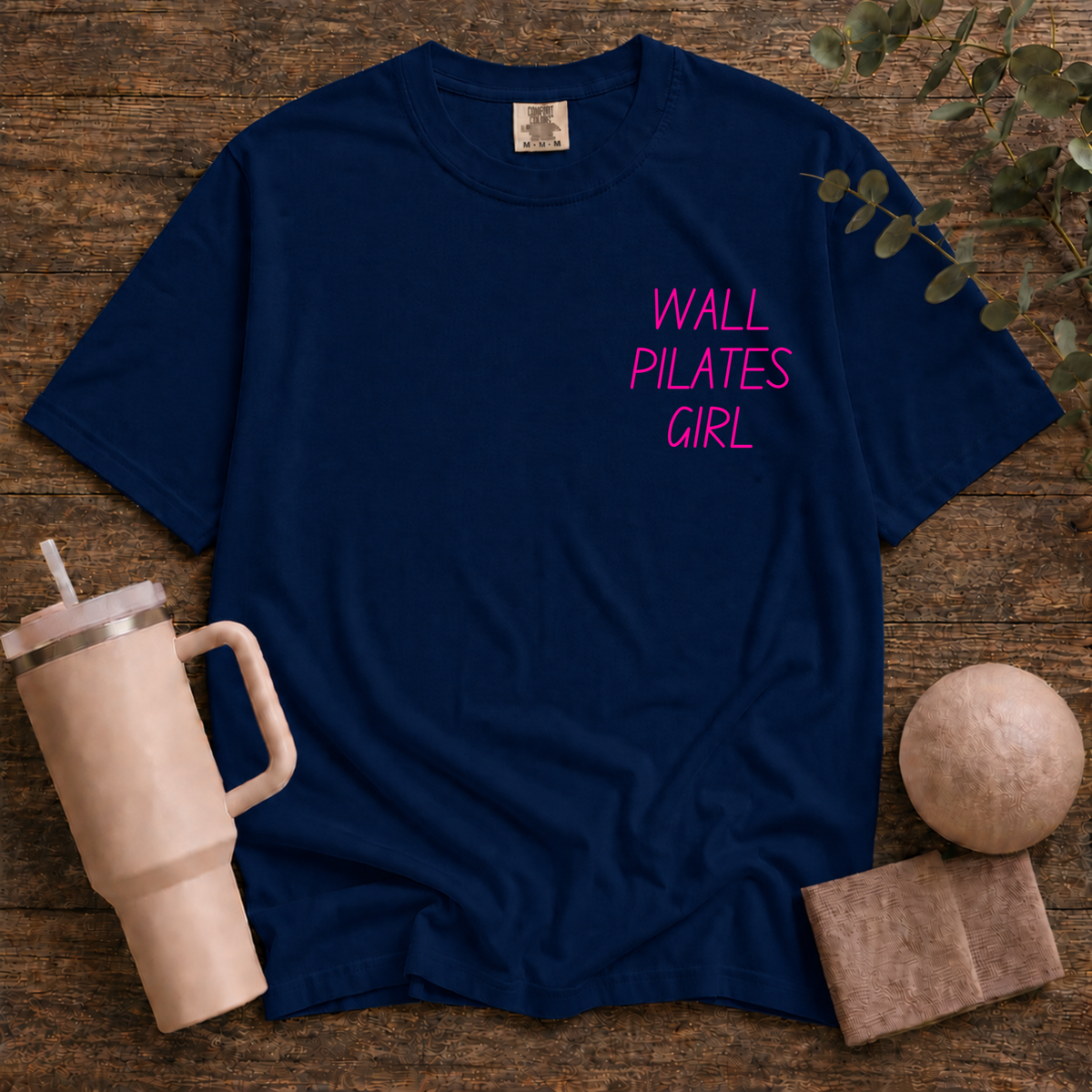 Wall Pilates Girl