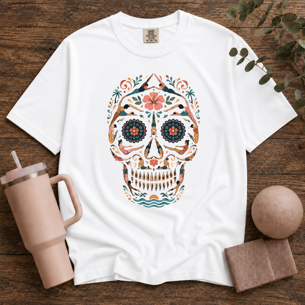 Vintage Pilates Skull T-Shirt