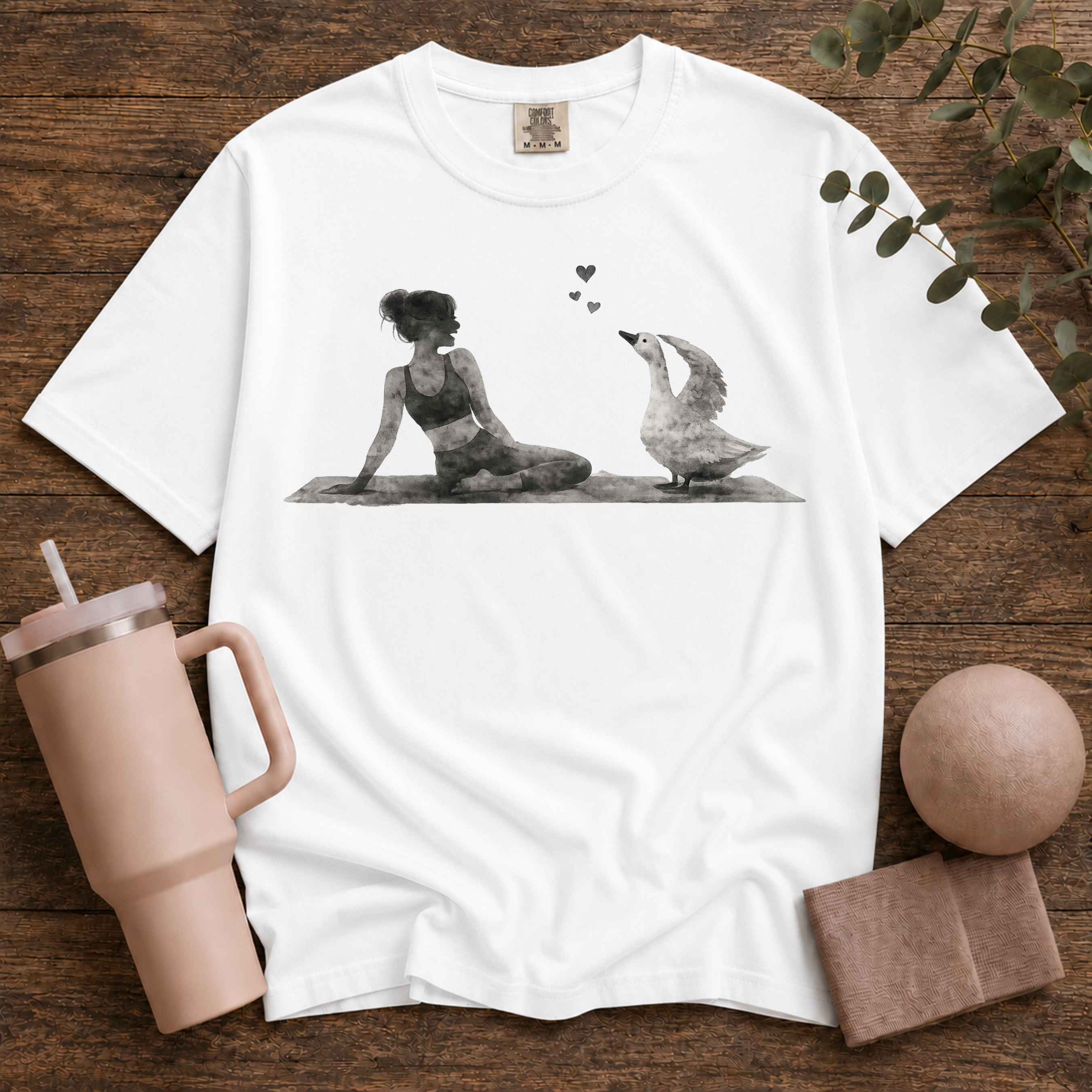 Woman and Goose