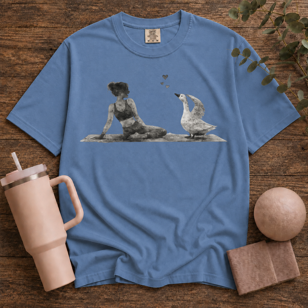 Woman and Goose