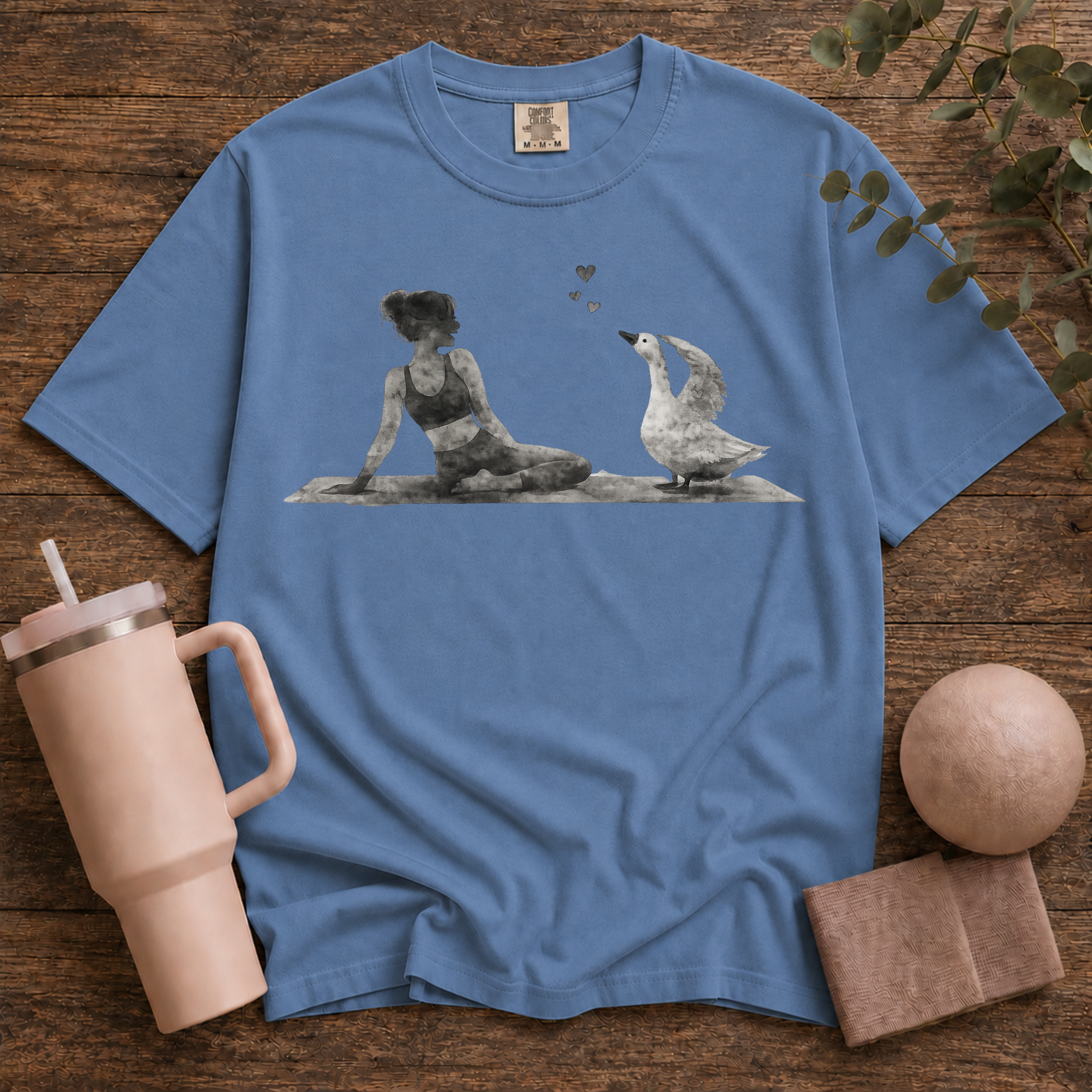 Woman and Goose